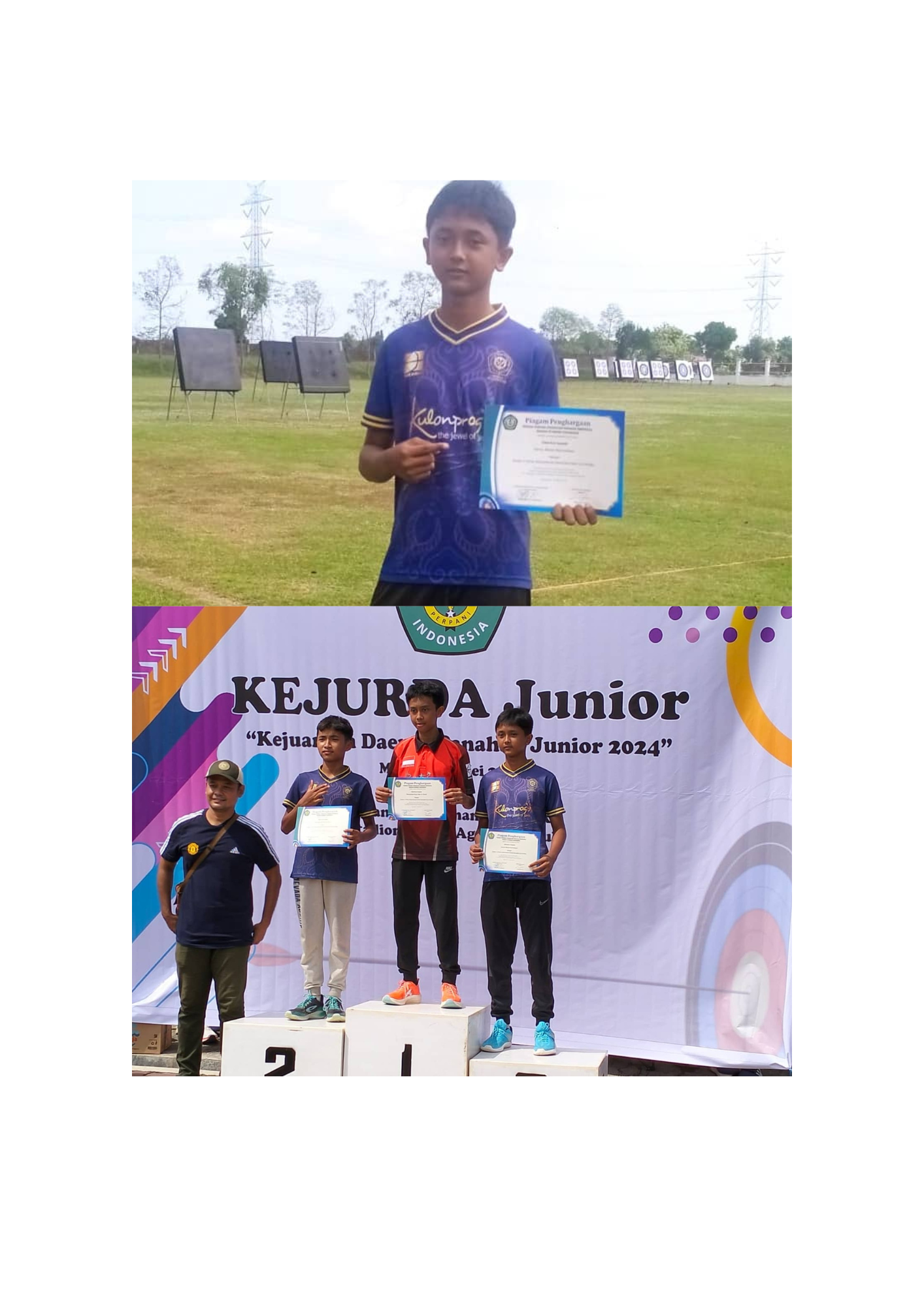 Bhima, Siswa MTsN 6 Kulon Progo Raih Juara 3 Panahan