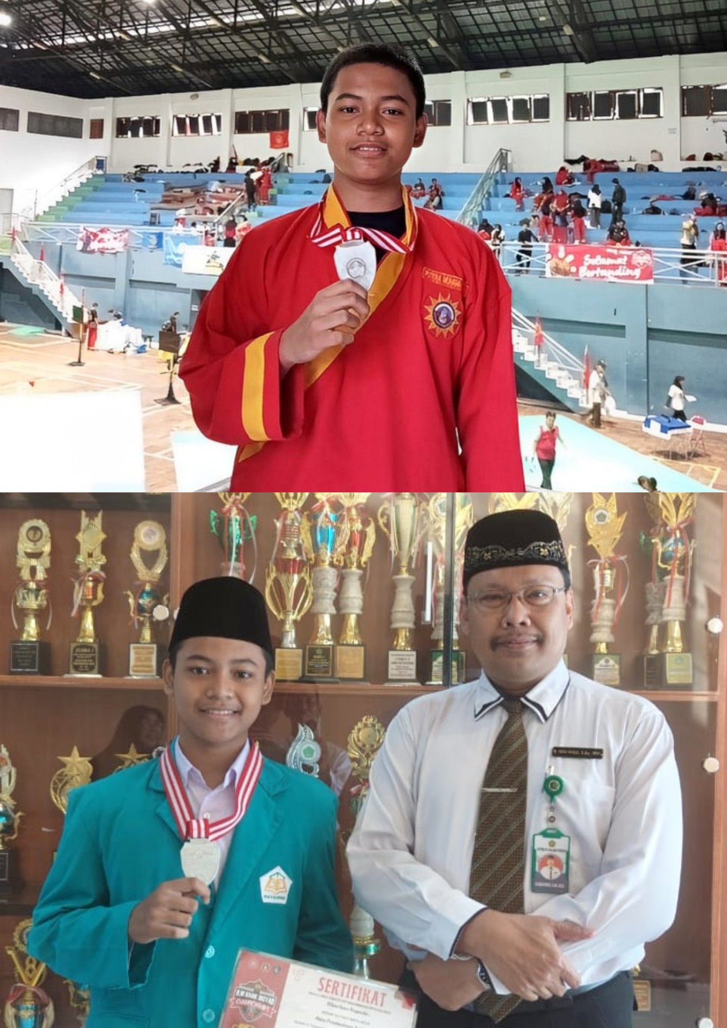 Nizar, Siswa MTsN 6 Kulon Progo, Ukir Prestasi di Ajang Jogjakarta Tapak Suci Championship