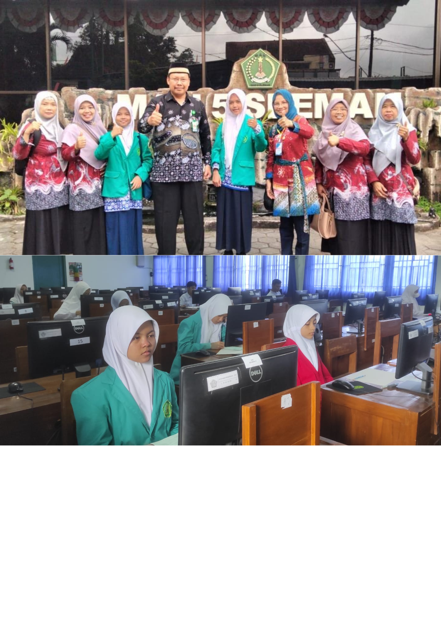 Dua Siswa MTsN 6 Kulon Progo Ikuti Kompetisi Sains Madrasah Tingkat Provinsi