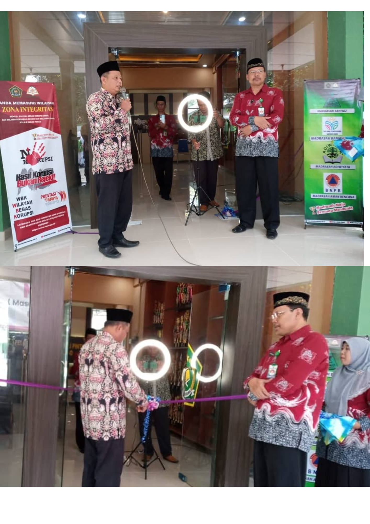 Wujudkan Pelayanan Prima MTsN 6 Kulon Progo Resmikan PTSP